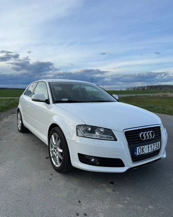 Audi A3 cena 23999 przebieg: 215000, rok produkcji 2009 z Krapkowice małe 16